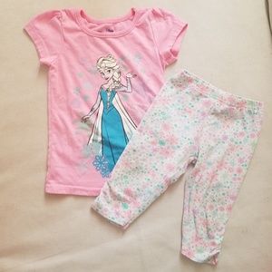 Disney Elsa Capri Outfit